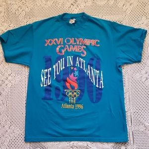 1996 Atlanta Olympic Games T-shirt - Sz L